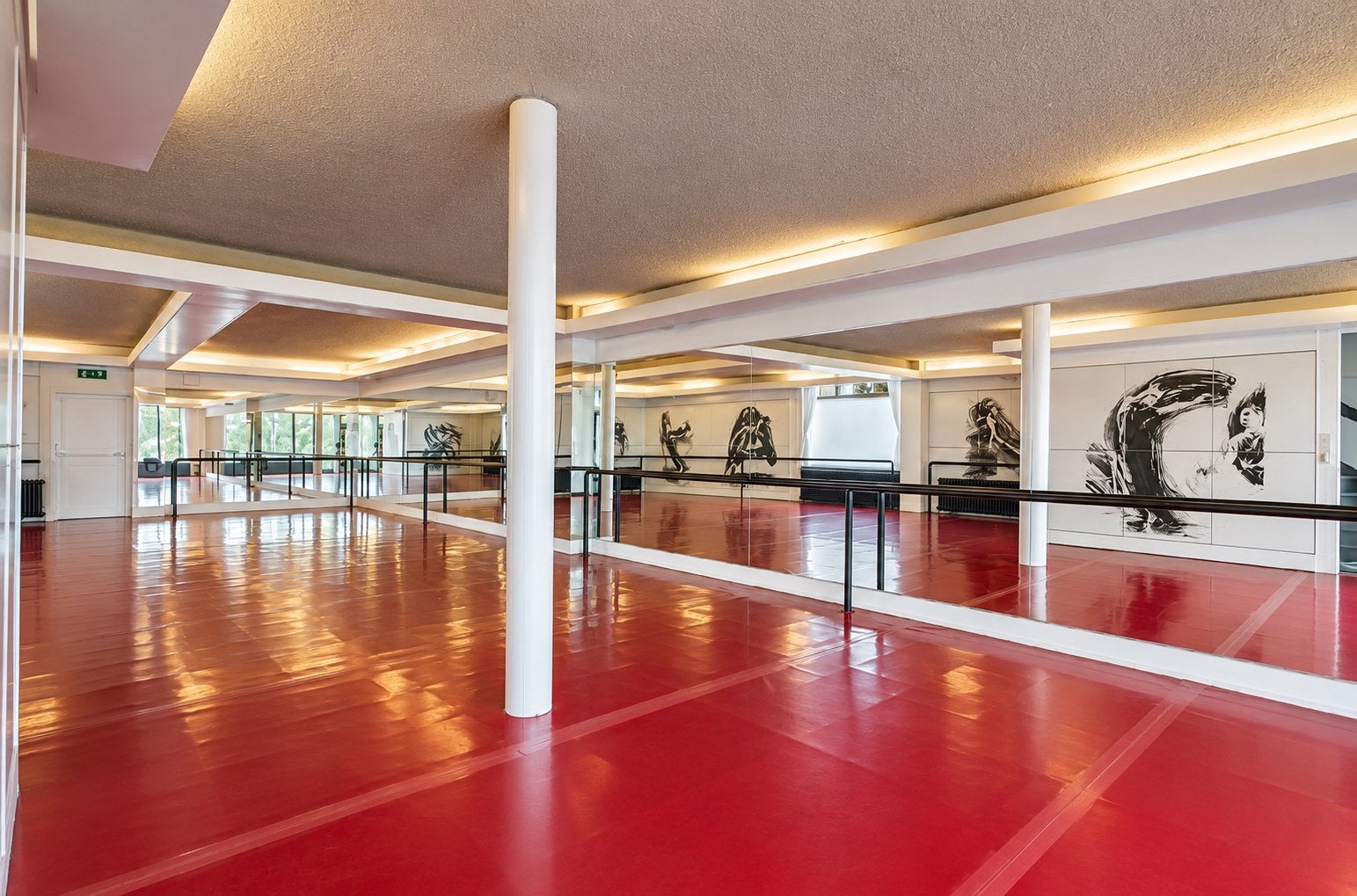 Glazen spiegelwanden 45-50m2, Doe-het-zelf en Bouw, Ophalen, Gebruikt, 160 cm of meer, Glasplaat