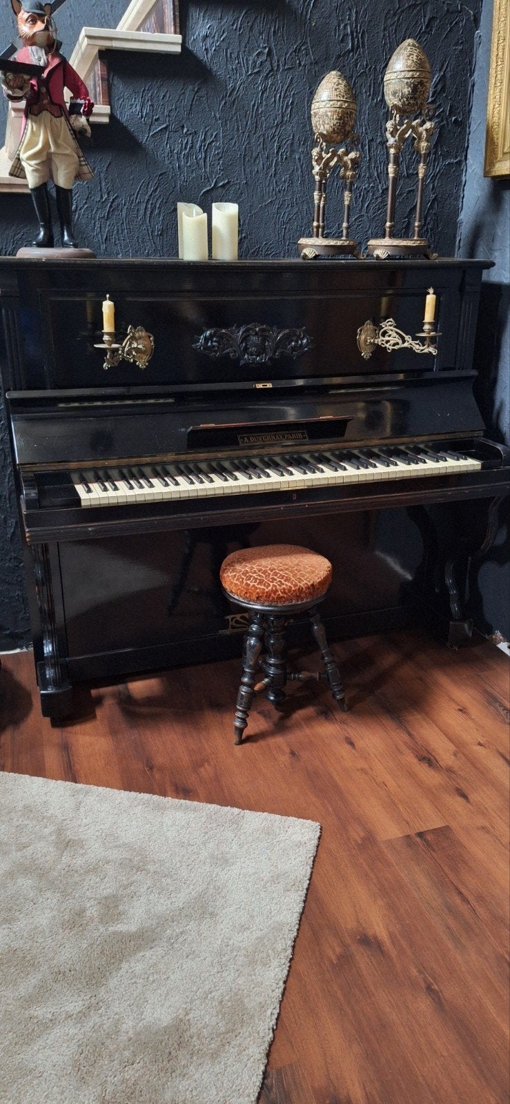 saloon piano van  1889 parijs, Enlèvement, Piano