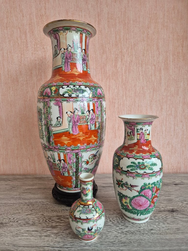 Porseleinen chinese vazen, Ophalen