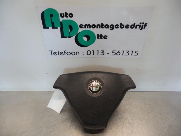 Airbag gauche (volant) d'un Alfa Romeo 166, Autos : Pièces & Accessoires, -, 3 mois de garantie, Utilisé, Alfa Romeo