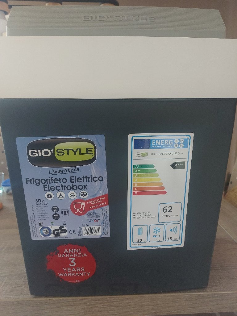Elektrische frigobox 30 liter 12/230V, Caravans en Kamperen, Ophalen, Koelbox, Elektrisch, Zo goed als nieuw