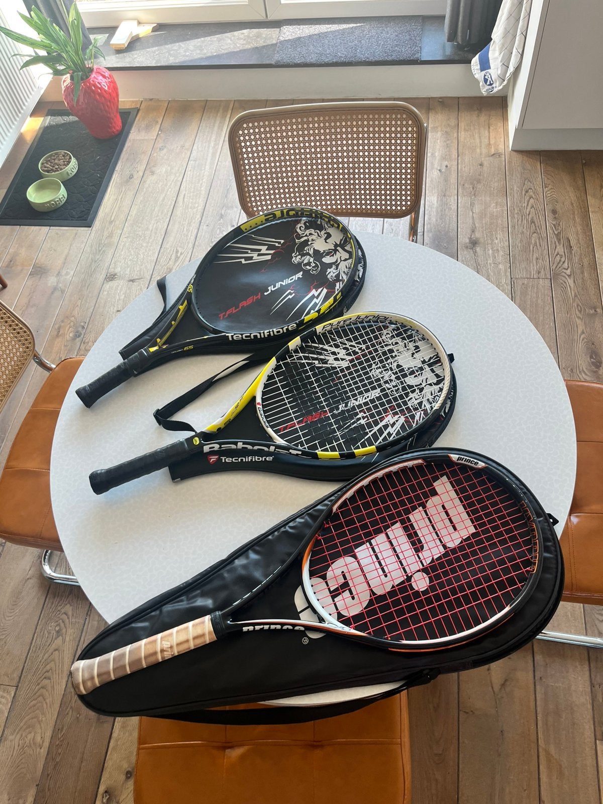 3 rackets vrouwen, Sports & Fitness, Tennis, Enlèvement