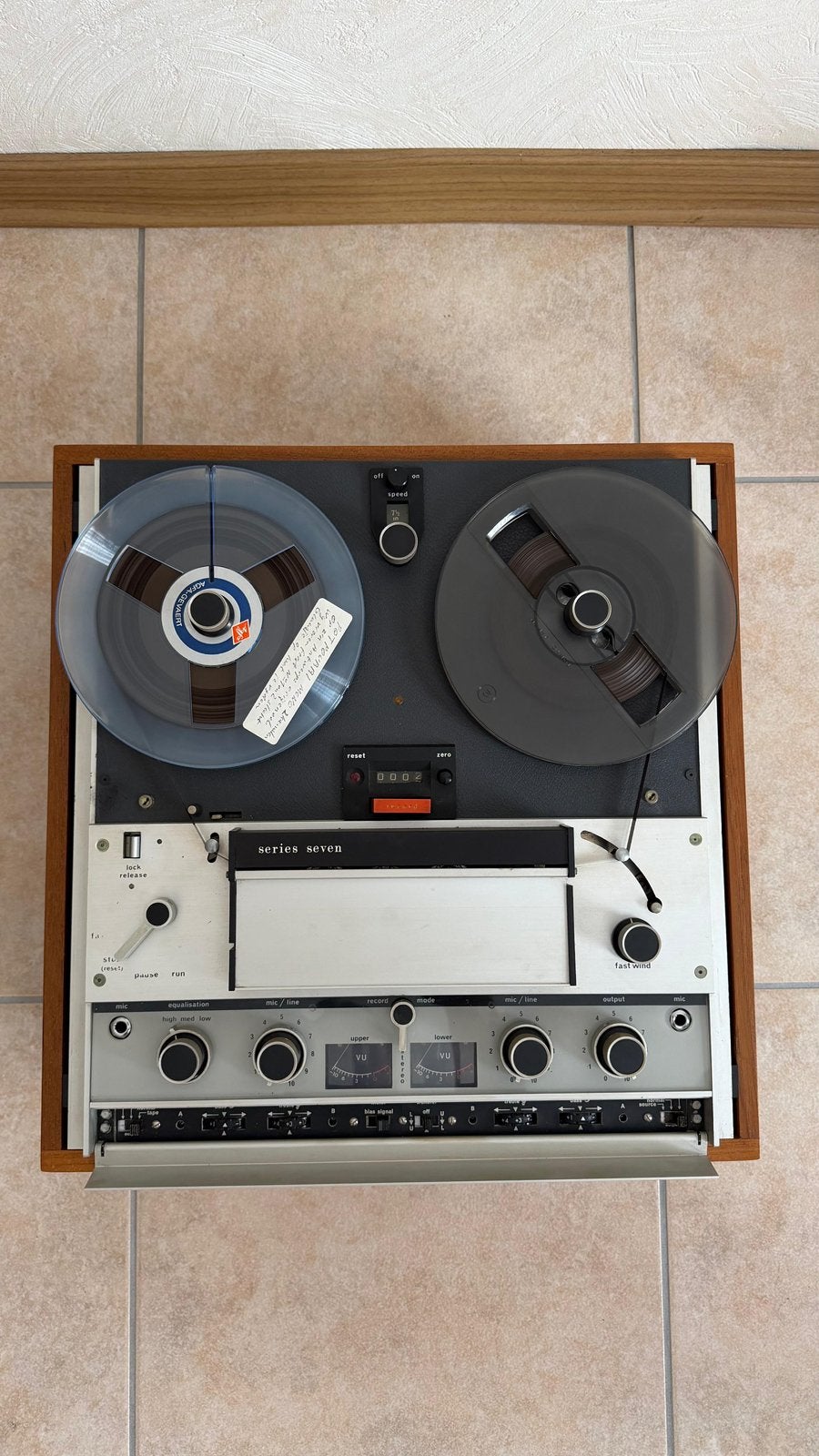 Ferrograph model 704 bandrecorder vintage reel-to-reel, Enlèvement, Magnétophone