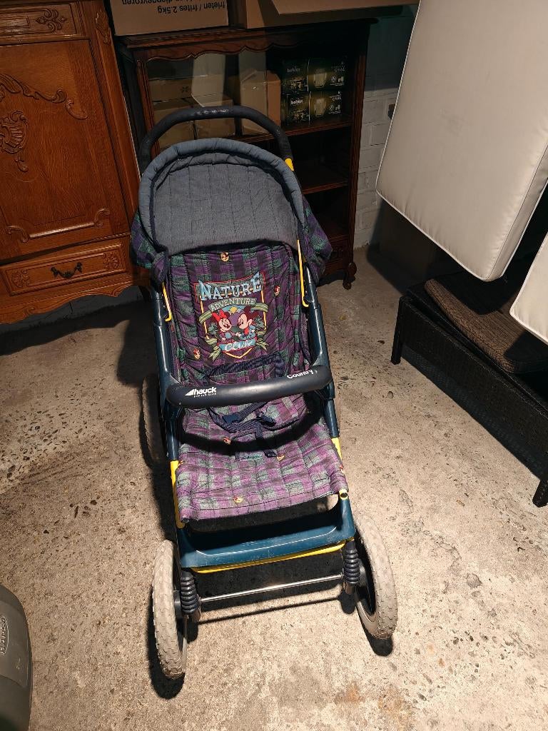 Kinderwagen/Strandbuggy - Hauck Country (Mickey & Minnie), Kinderen en Baby's, Kinderwagens en Combinaties, Gebruikt, Luchtbanden