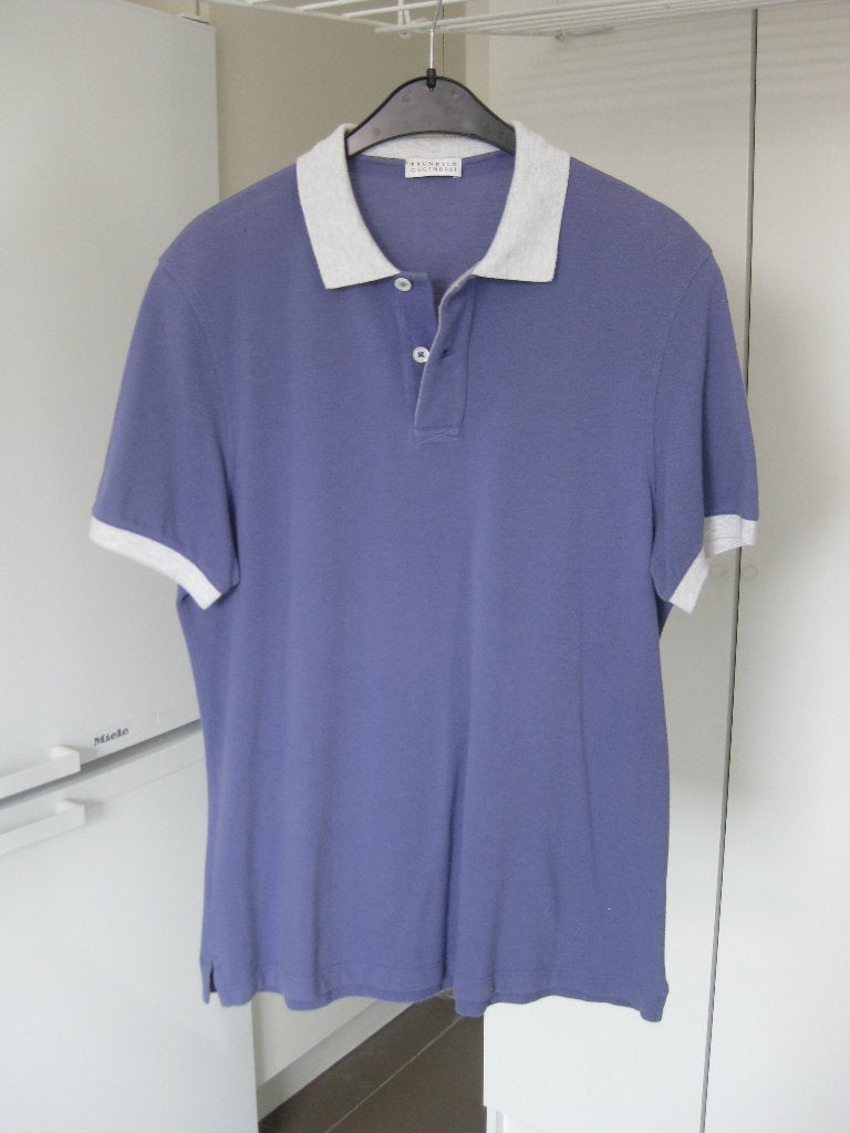 Brunello Cucinelli Polo lila/Paars Maat M, Vêtements | Hommes, Polos, Enlèvement ou Envoi, Brunello Cucinelli, Comme neuf, Taille 48/50 (M)