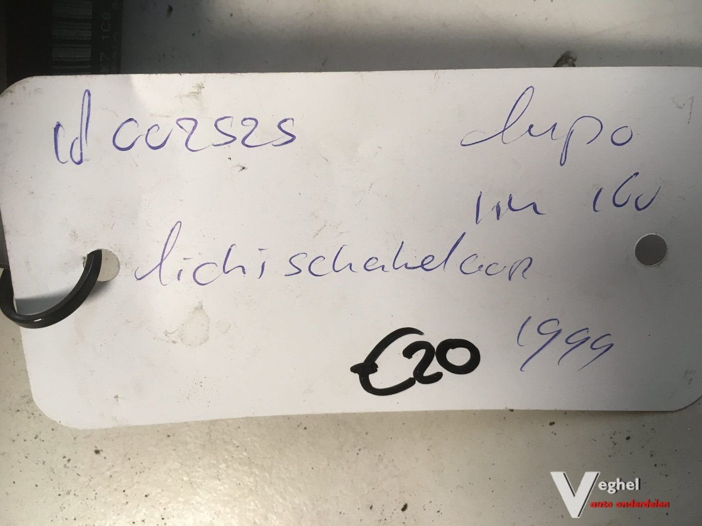 Vw Lupo 1999 Lichtschakelaar, -, Utilisé, -, -