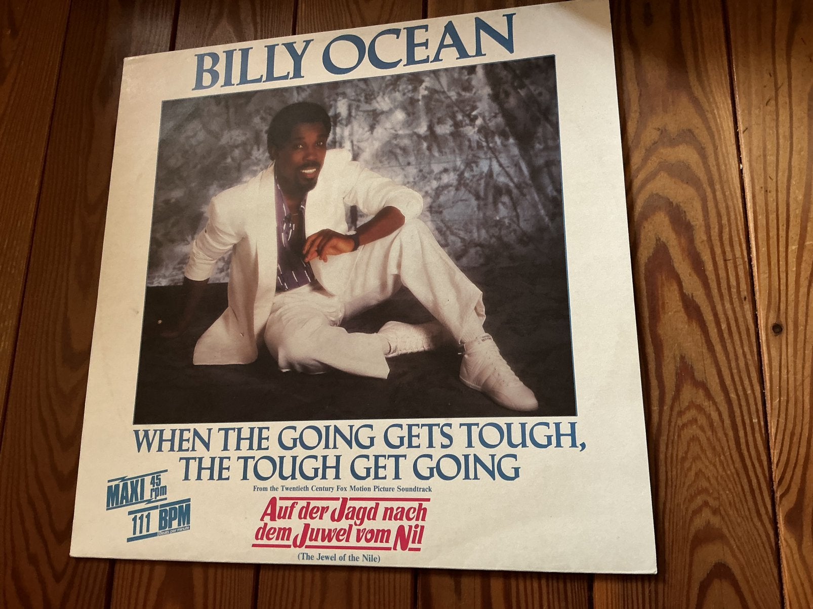 12” Billy Ocean - when the going gets tough., Ophalen of Verzenden, Zo goed als nieuw