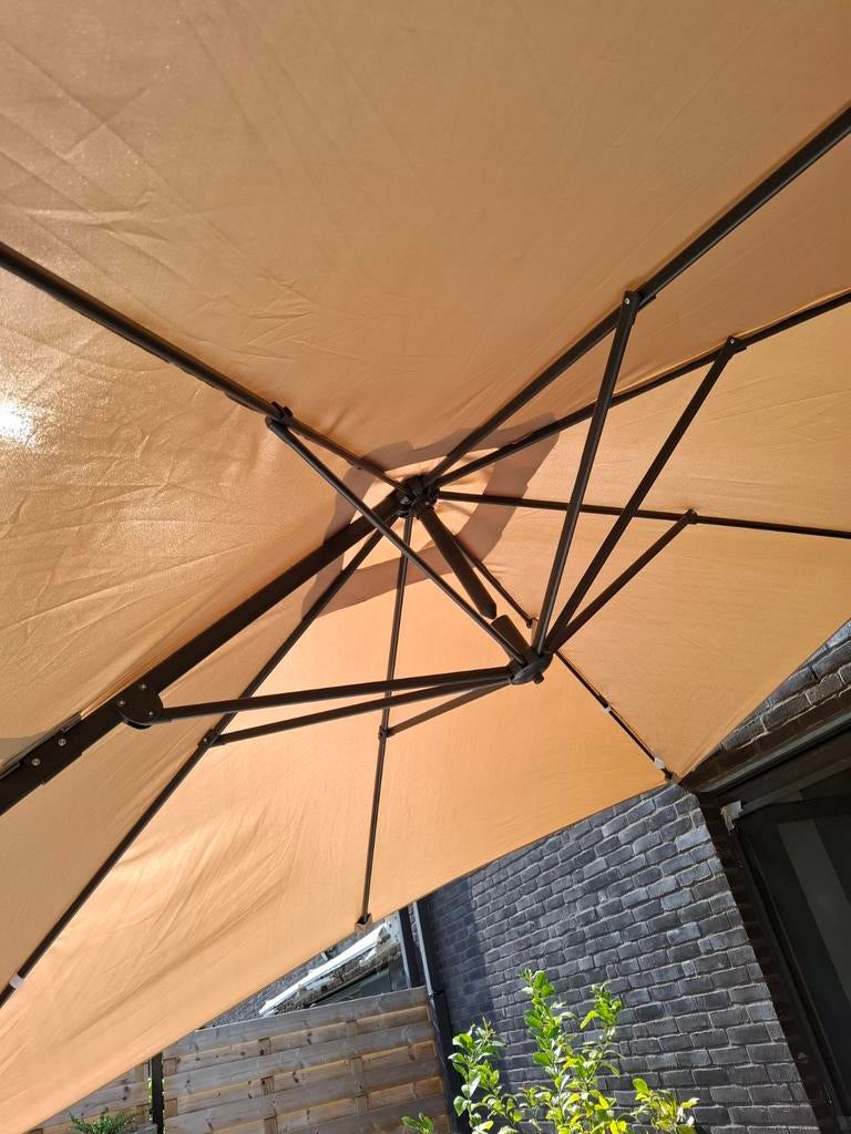 Parasol 3mx3m, Ophalen