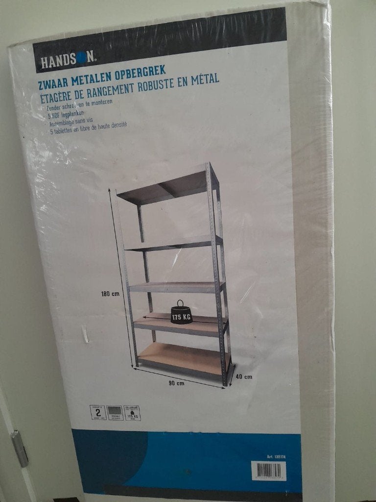 Étagère de rangement en métal, Enlèvement, Neuf