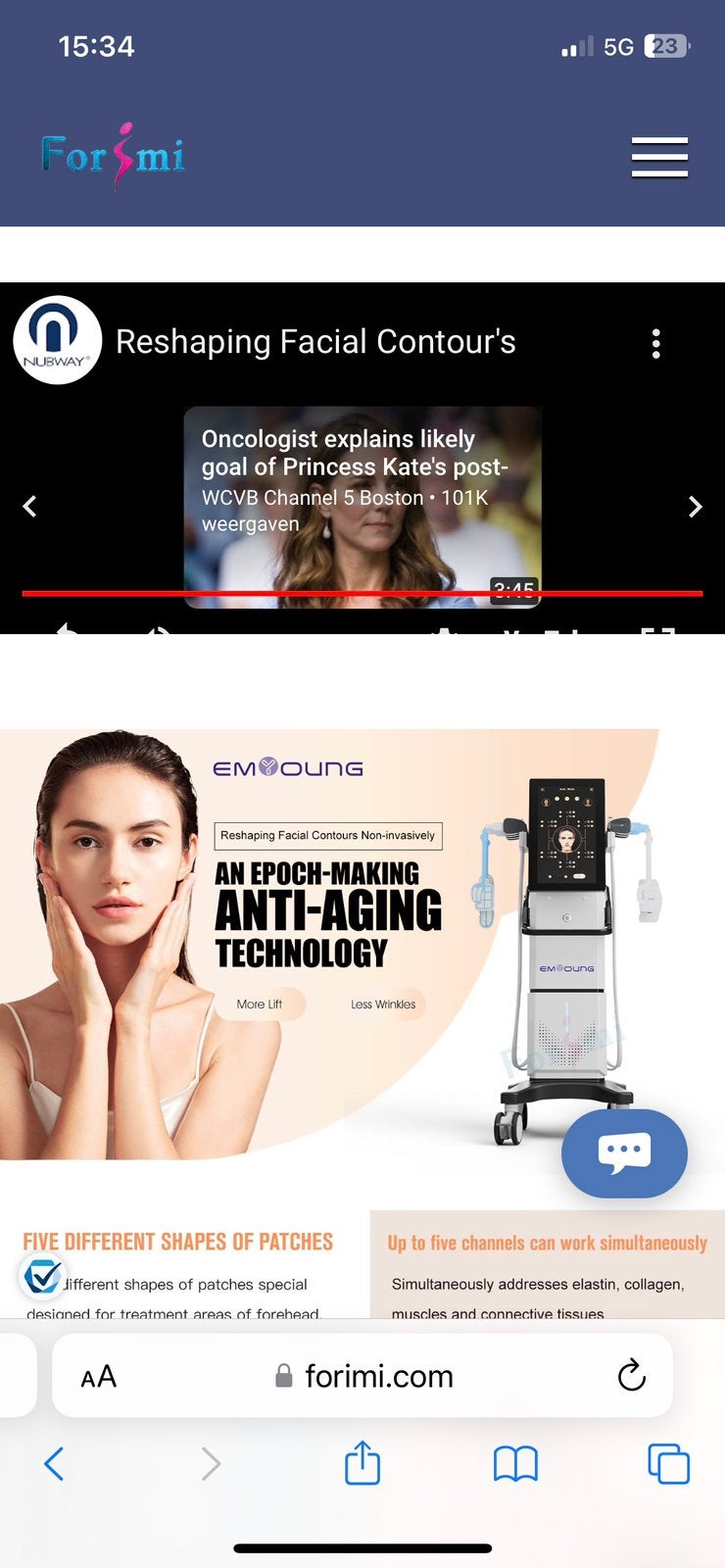 EM Facelift toestel, Services & Professionnels, Manucure | Autre, Soins de la peau