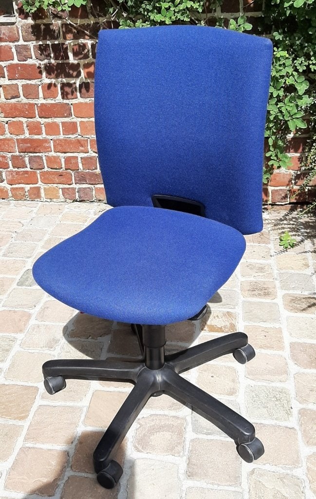 Chaise de bureau pour adulte, Enlèvement, Comme neuf, Bleu, Chaise de bureau