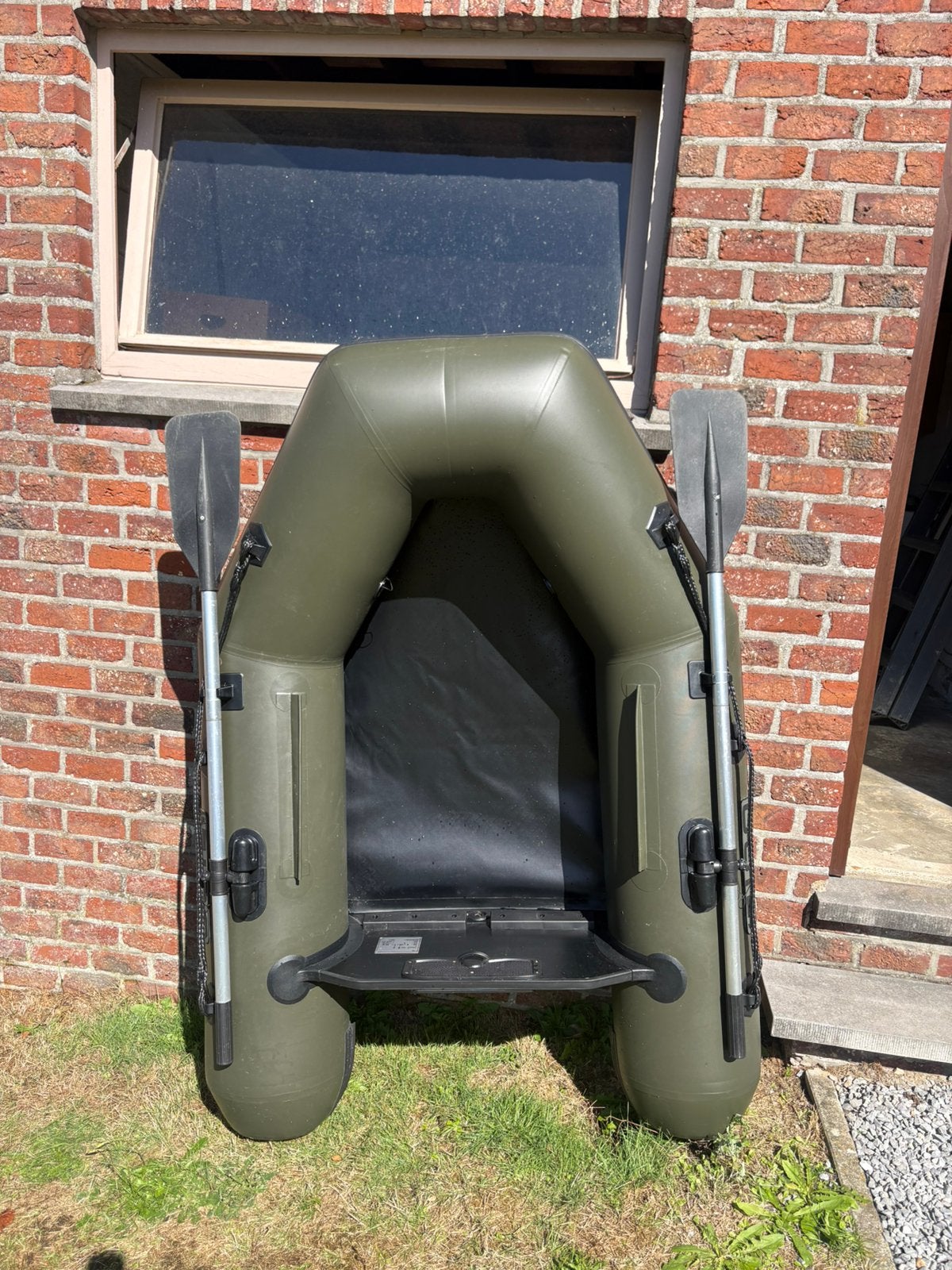 Ultimate 180 airdeck + electromotor talamex tm40, Ophalen, Gebruikt, Complete set