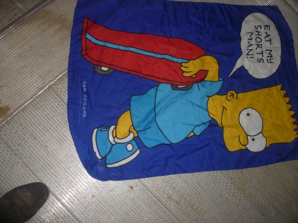 VLAG  SIMPSON, Antiek en Kunst, Ophalen