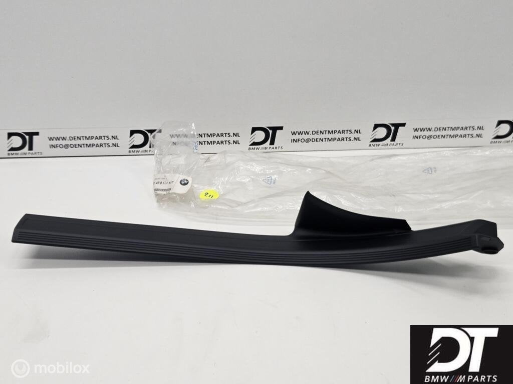 Instaplijst linksachter zwart BMW 7-serie E38 51478174517, Auto-onderdelen, Nieuw, Ophalen of Verzenden