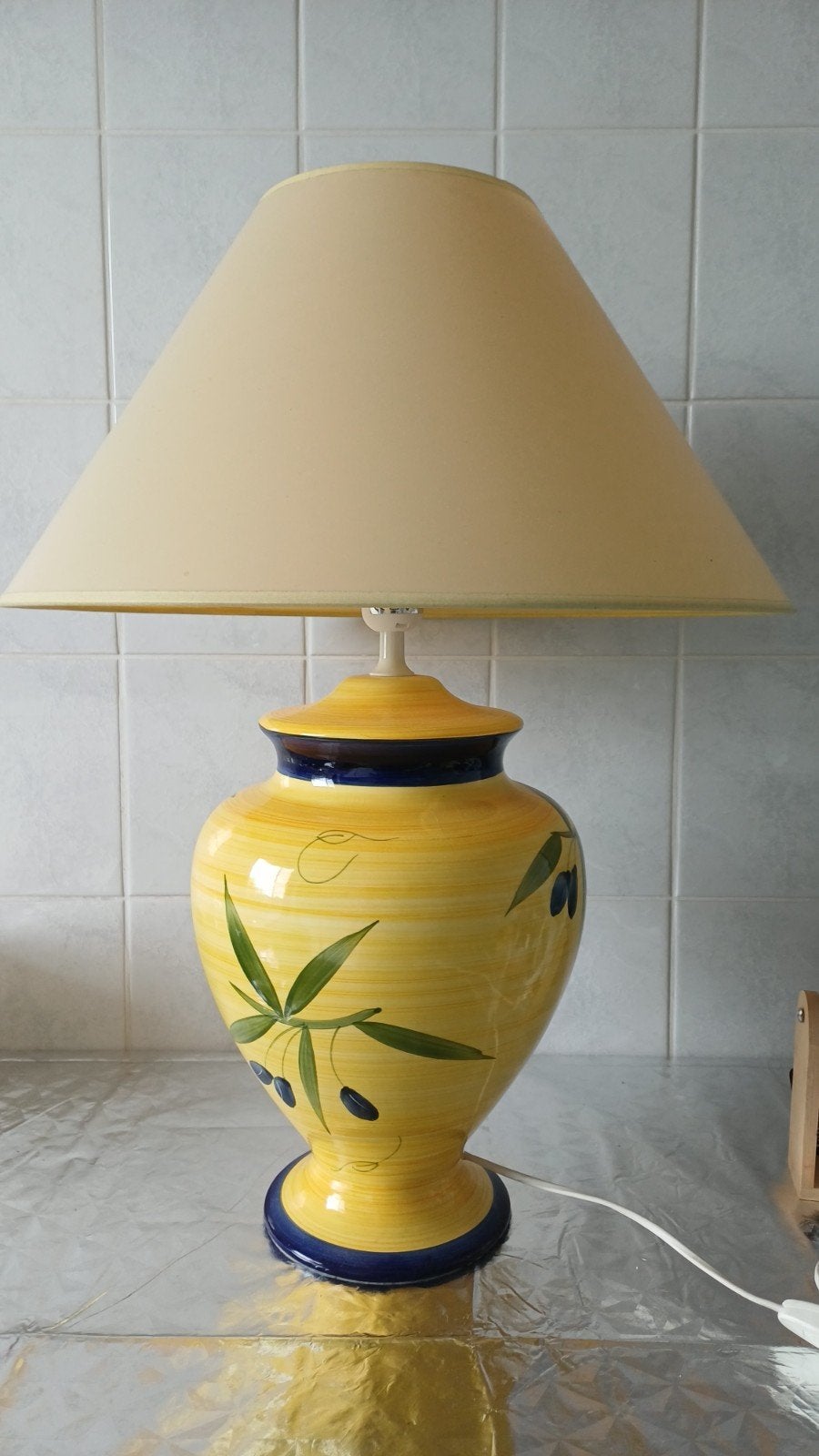 Mediterraanse staande lamp, Huis en Inrichting, Ophalen