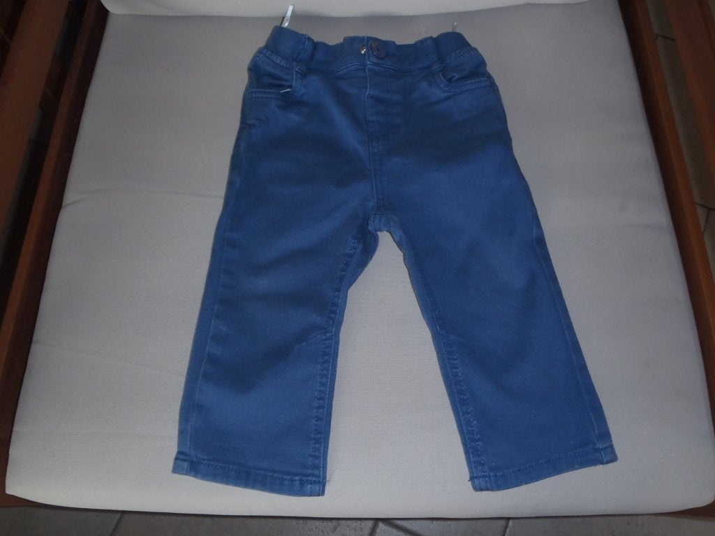 blauwe broek maat 80, Kinderen en Baby's, Ophalen of Verzenden, Zo goed als nieuw, Jongetje, Broekje