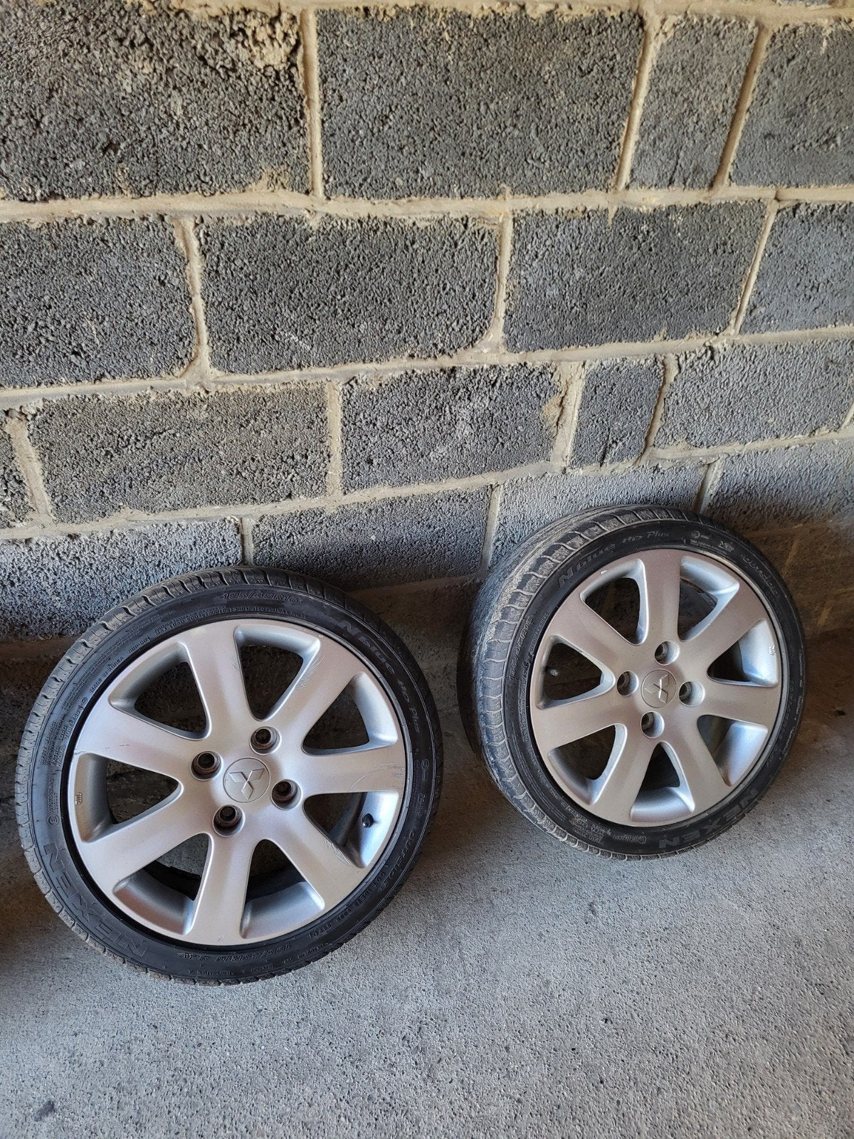 4 jantes 16 4x114.3 mitsubishi, 16 pouces, Véhicule de tourisme, Pneus été, Pneu(s)