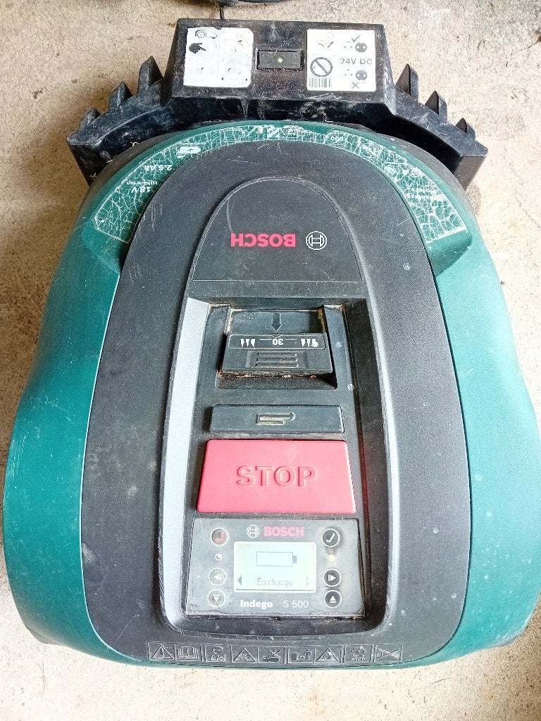 Robot tondeuse Bosch, Enlèvement, Utilisé, Plus de 25 cm, Bosch