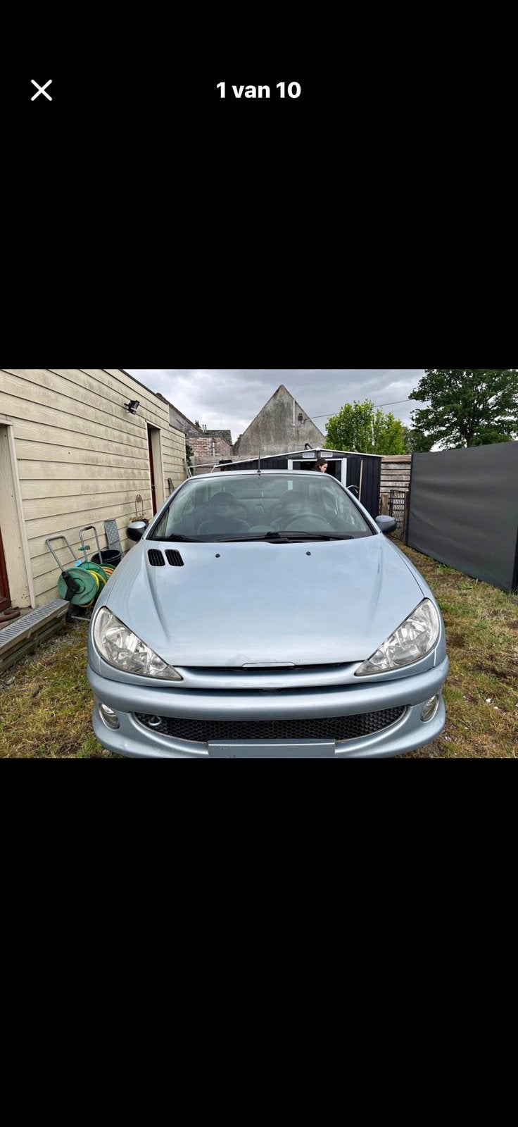 Te koop  Peugeot 206 cabrio, Auto's, Peugeot, Particulier, Te koop