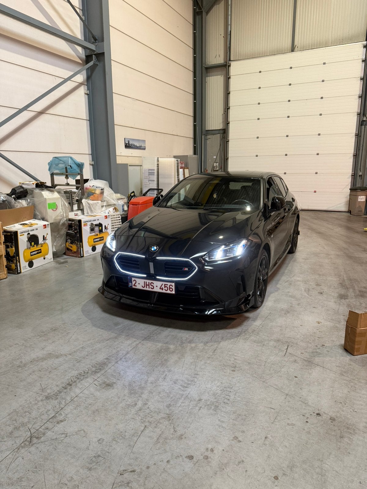 BMW 120i MHEV Met garantie tot 10/27, Auto's, 1 Reeks, Zwart, Adaptive Cruise Control, 5 zetels