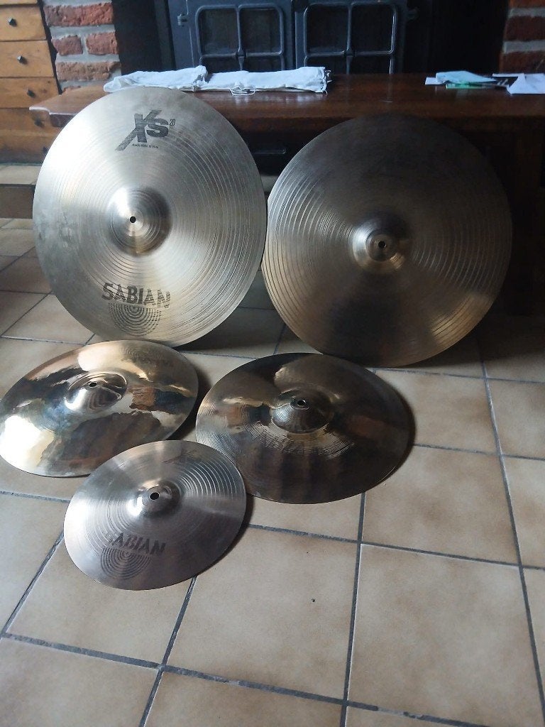 Cymbales Sabian XS Rock, Ophalen, Zo goed als nieuw, Overige merken