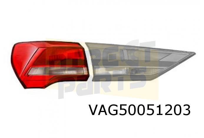 Audi Q3 (1/19-) Achterlicht Rechts buiten Origineel! 83A9450, Neuf, -, -, Audi
