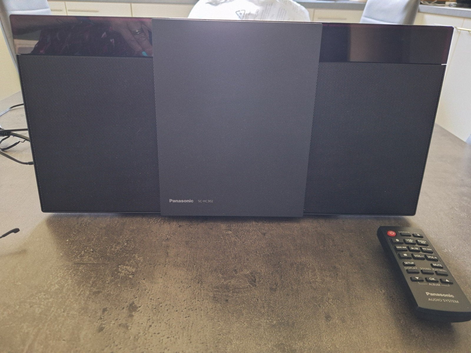 PANASONIC AUDIO SYSTEM met afstandsbediening, Ophalen, Zo goed als nieuw, Overige merken, MP3-aansluiting