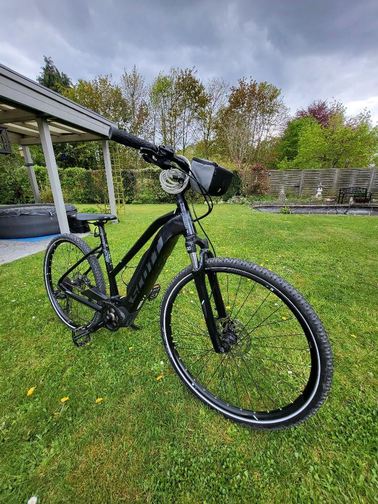 Elektrische fiets, Fietsen en Brommers, Zo goed als nieuw, 51 tot 55 cm, 50 km per accu of meer, Ophalen