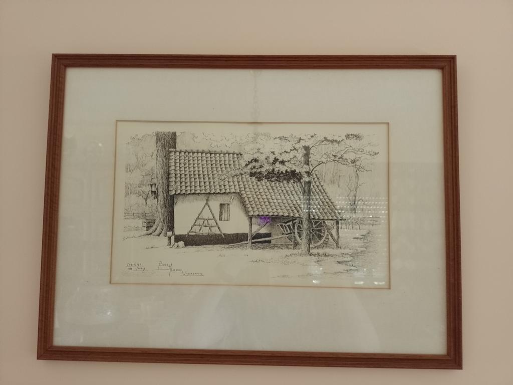 Tekening karhuis Bokrijk, Antiek en Kunst, Ophalen