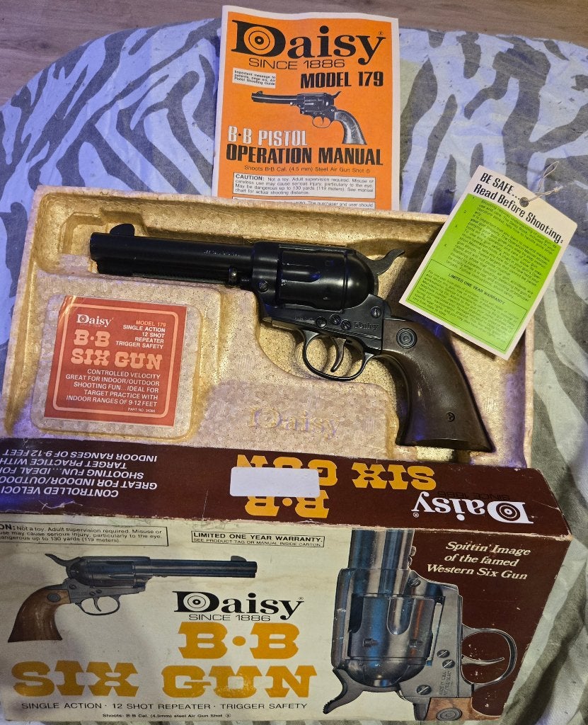 Daisy BB six gun, Enlèvement ou Envoi