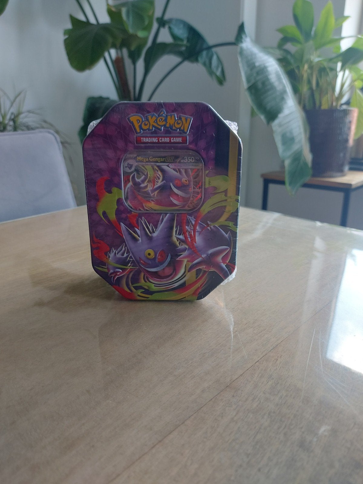 Pokémon mega gengar ex tin, Ophalen