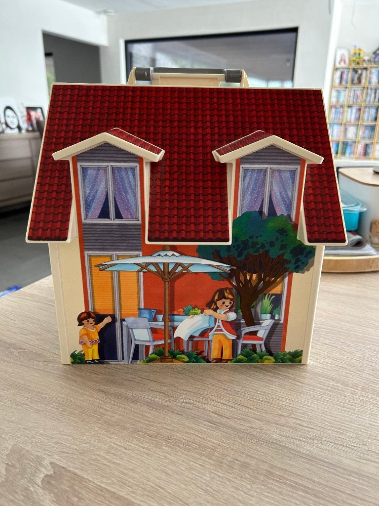 Playmobil 5167 Meeneem Poppenhuis, Kinderen en Baby's, Speelgoed | Playmobil, Gebouw, Complete set, Zo goed als nieuw, Family fun