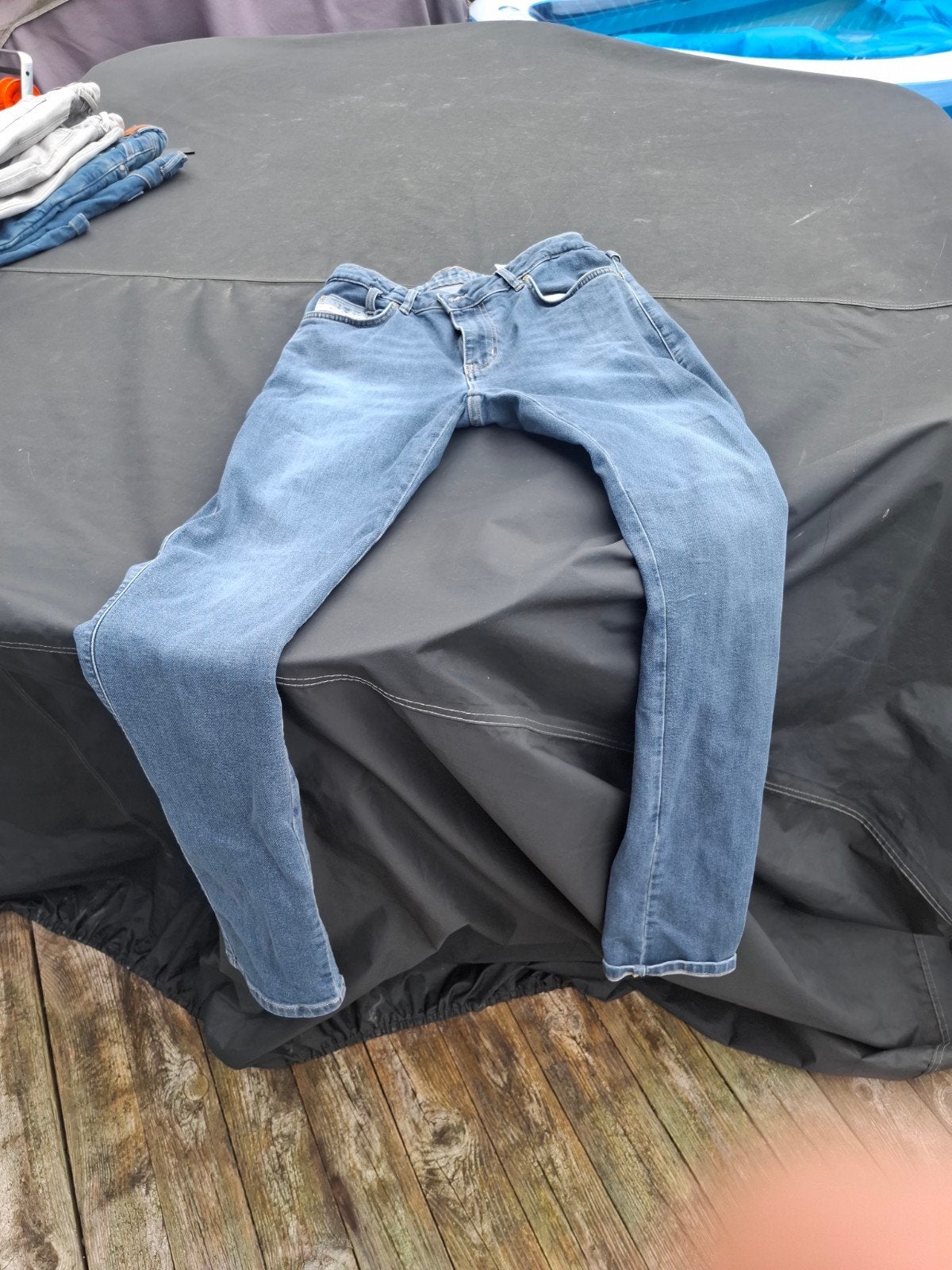 Jean de moto John Doe AA taille 30/32, Femmes, Seconde main, Pantalon | textile, John Doe
