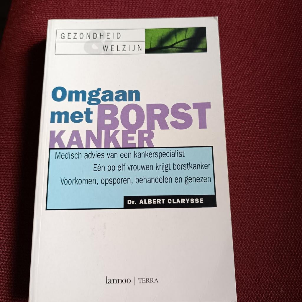 A. Clarysse - Omgaan met borstkanker, Enlèvement ou Envoi, A. Clarysse