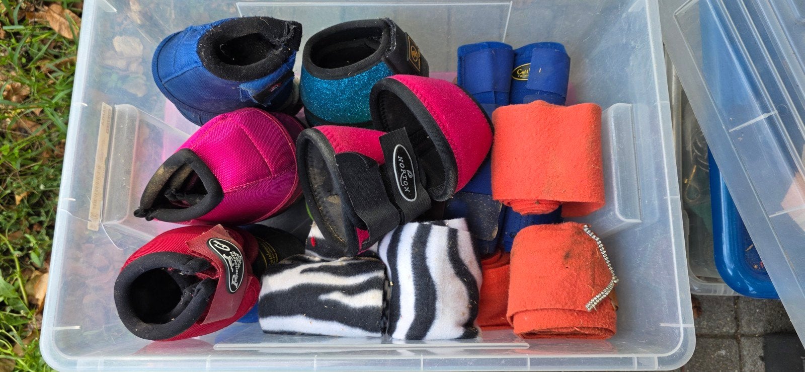 Springschoenen en bandages, Animaux & Accessoires, Chevaux & Poneys | Guêtres en cloche, Hipposandales, Enlèvement, Comme neuf