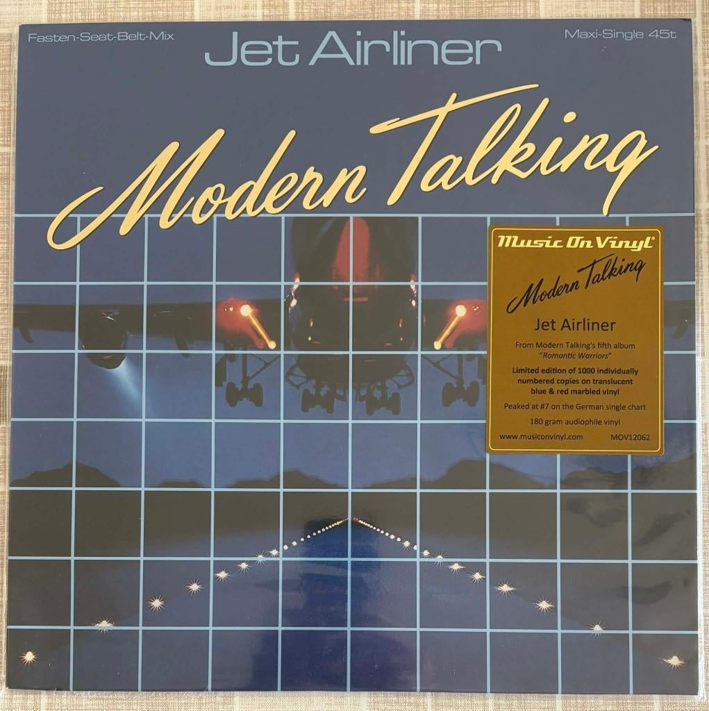 Modern Talking - Jet Airliner (MV), CD & DVD, Enlèvement ou Envoi, Neuf, dans son emballage, 12 pouces