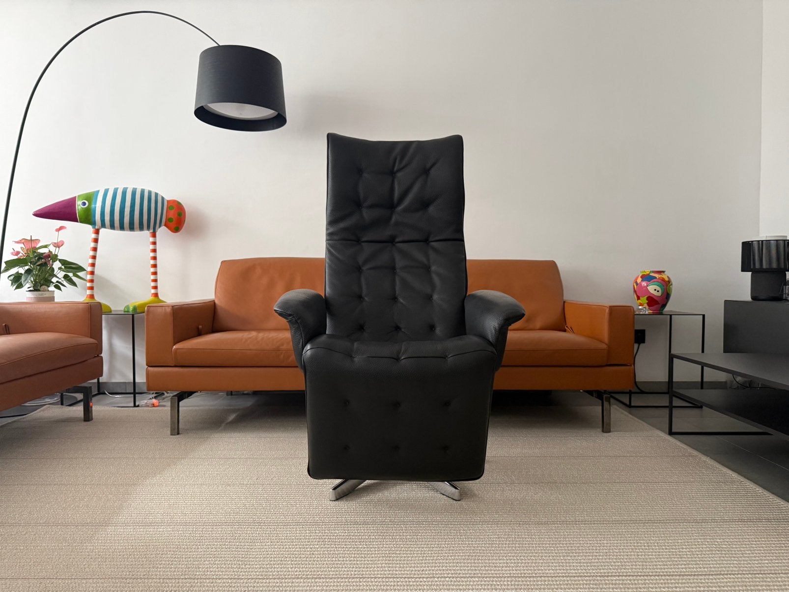 Jori Square Mono-Move (Showroommodel, Maxi), Enlèvement ou Envoi, Comme neuf, Cuir, Durlet leolux natuzzi stressless vitra ligne roset knoll