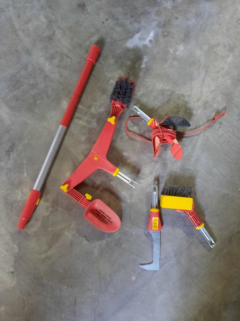 Lot d'accessoires de jardinage Wolf, Jardin & Terrasse, Outils à main, Enlèvement, Utilisé, Autres types, WOLF Garten