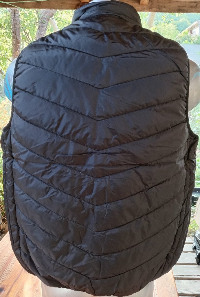 Elektrisch verwarmd USB-vest, comfortabel, ademend, Zwart, Wandelen of Outdoor, Nieuw, Autre
