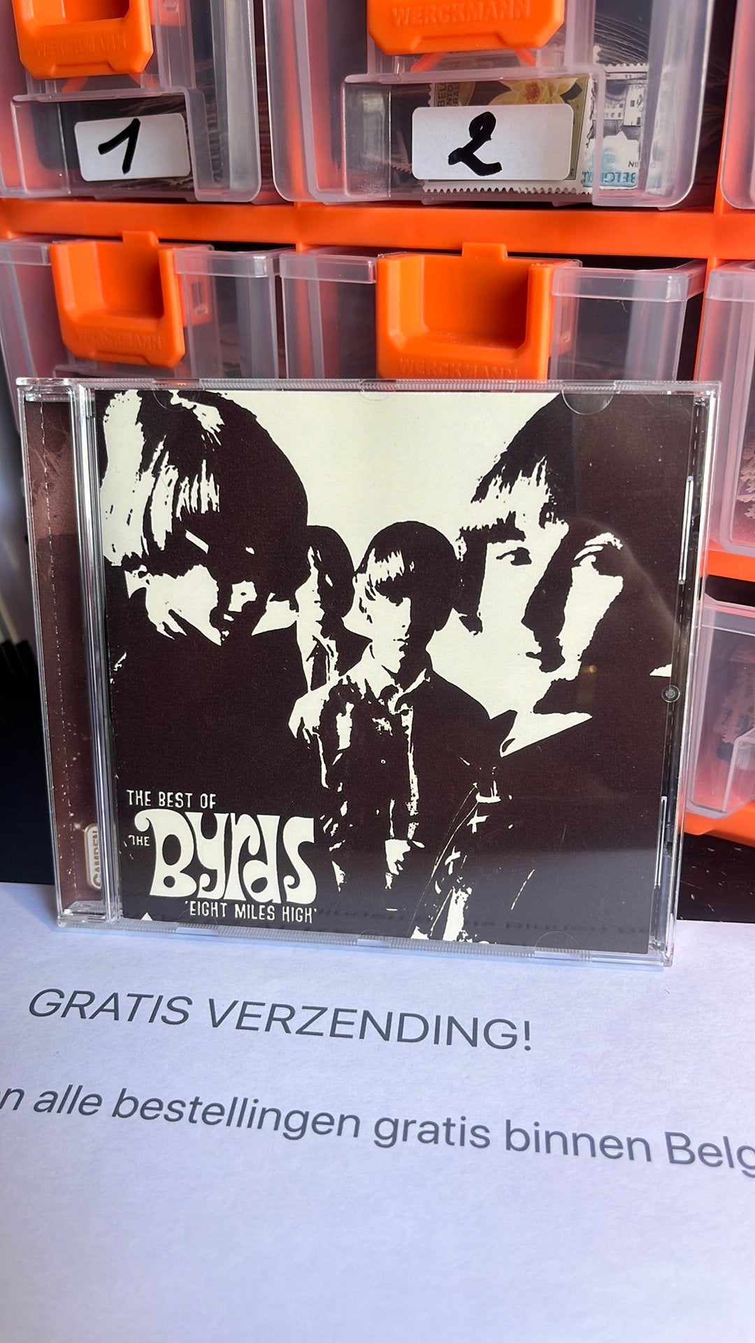 The Byrds Cd V26, Verzenden, Zo goed als nieuw