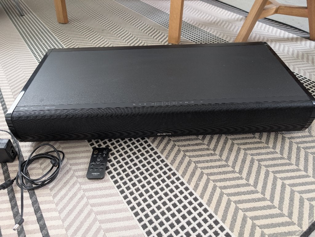 Onkyo LS-T10 TV Speaker System, Audio, Tv en Foto, Ophalen, Gebruikt, Subwoofer, Afstandsbediening