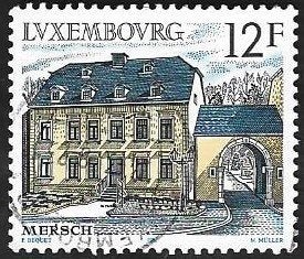 1 Postzegel Luxemburg 1987 Europese campagne platteland, Enlèvement ou Envoi, Luxembourg, Affranchi