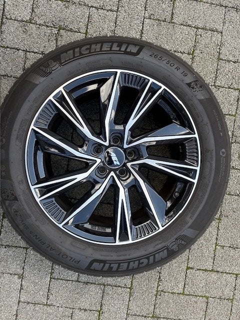 Winterbanden 45 e  +velgen BMW X 5, Velg(en), 265 mm, Winterbanden, Terreinwagen