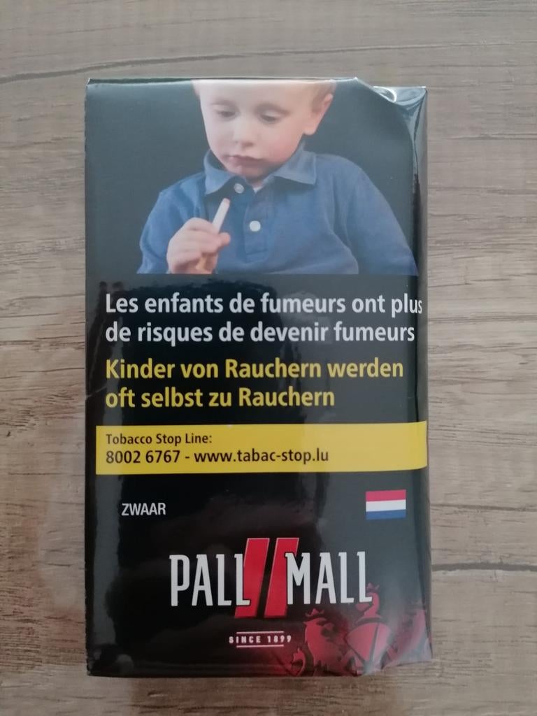 Roltabak Pall Mall, Verzamelen, Ophalen