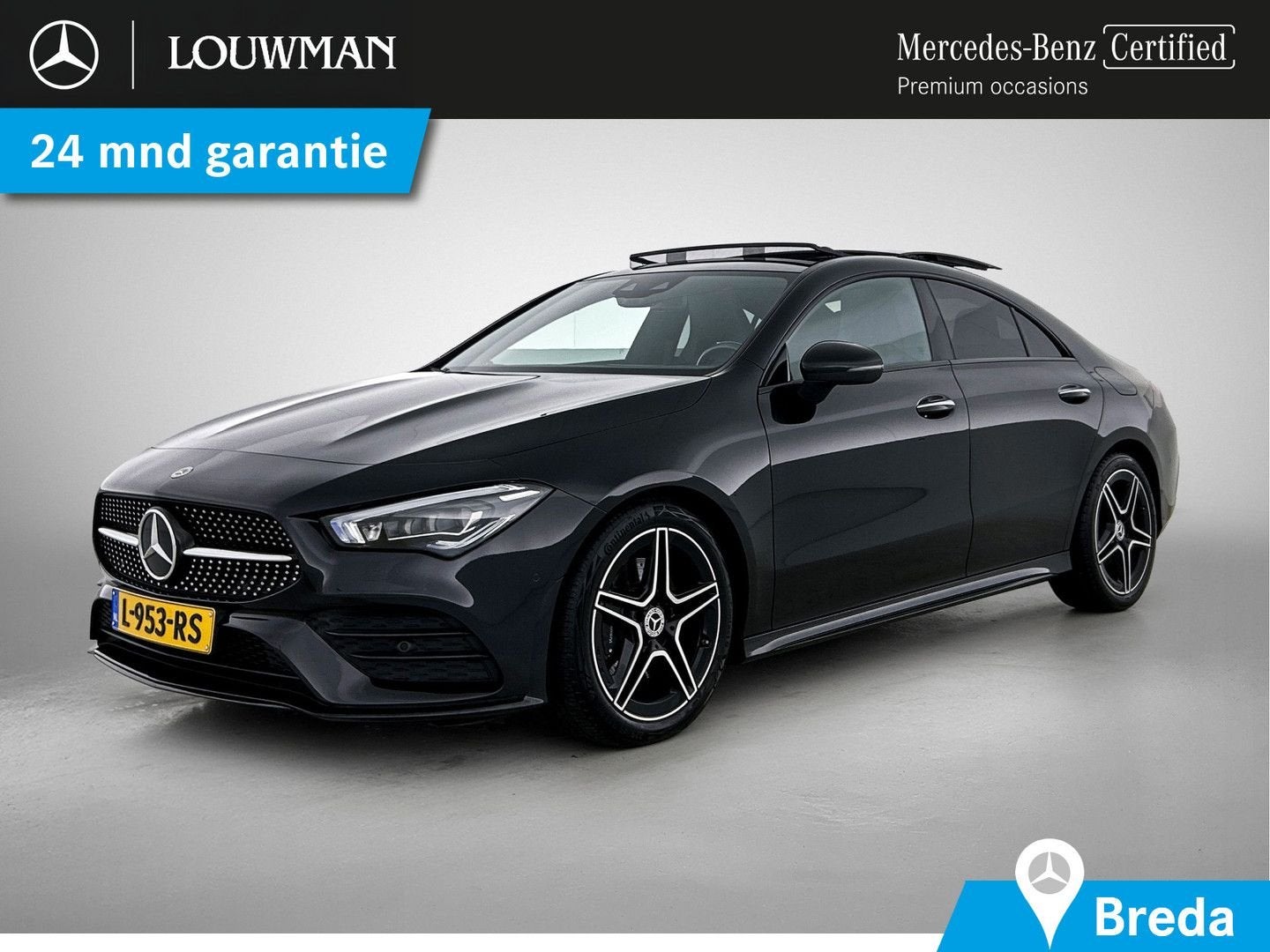 Mercedes-Benz CLA 200 Business Solution AMG | AMG Line | Nig, Auto's, Automaat, CLA, Zwart, Zwart