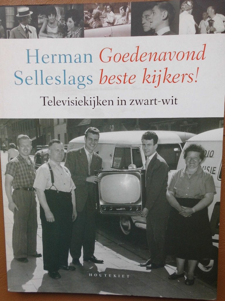 Goedenavond beste kijkers ! Televisie kijken in zwart/wit, Herman Selleslags, Overige typen, Ophalen of Verzenden, Zo goed als nieuw