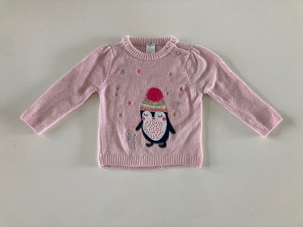 "Baby Club" roze trui met knopen -maat 74/nieuw, Kinderen en Baby's, Nieuw, Ophalen of Verzenden, Truitje of Vestje, Baby Club c&a