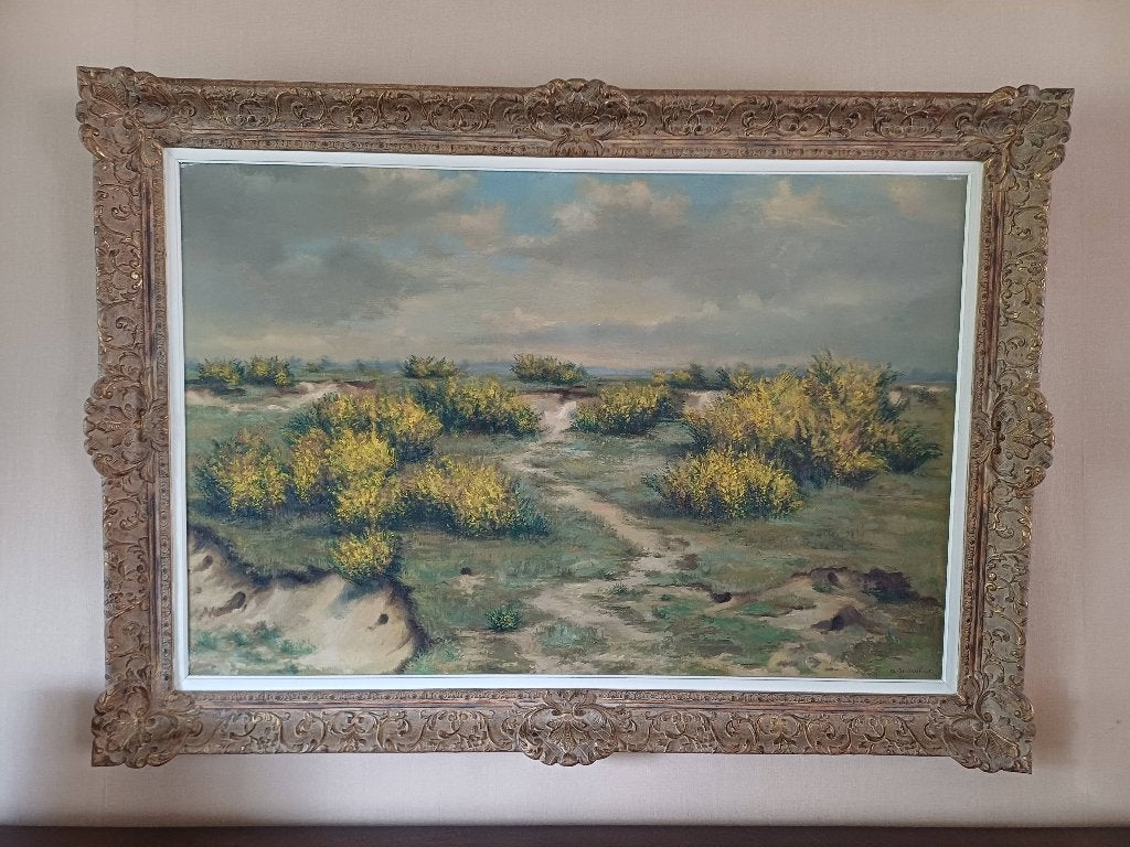 Schilderij  Alfons Waterschoot, Antiek en Kunst, Ophalen, Stilleven