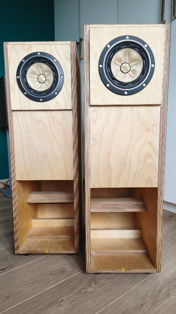 Fostex back loaded horn, Audio, Tv en Foto, Luidsprekerboxen, Vloerstaande luidspreker, Gebruikt, Minder dan 60 watt, Ophalen