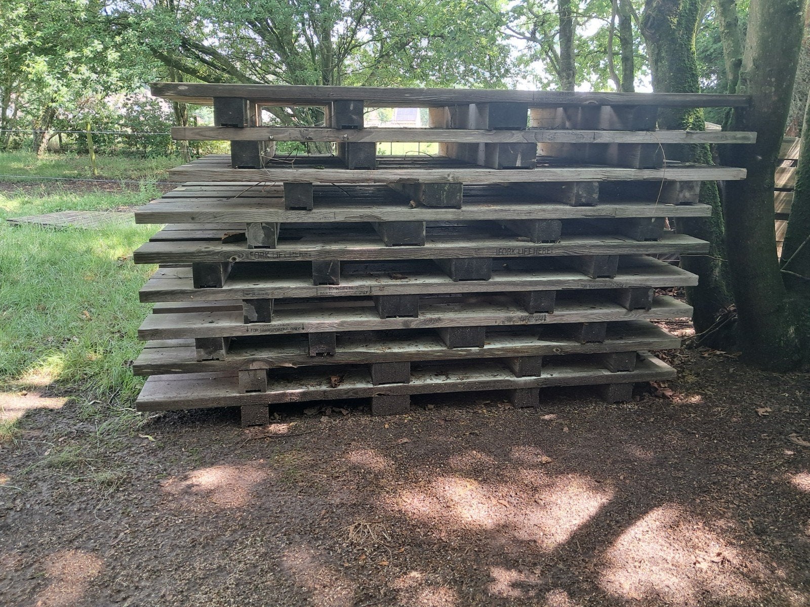 Paletten langgoedpallet 115x220cm, Enlèvement
